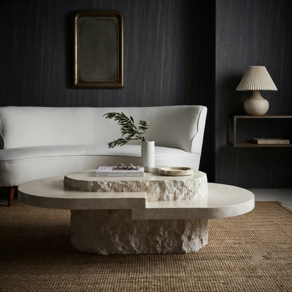 Contemporary Layered Coffee Table